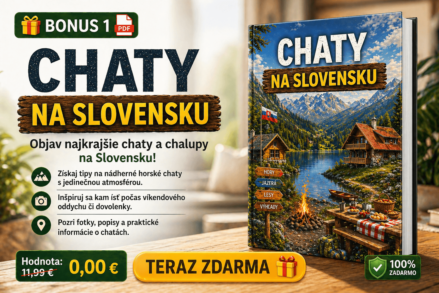 Bonus 1 — Chaty na Slovensku