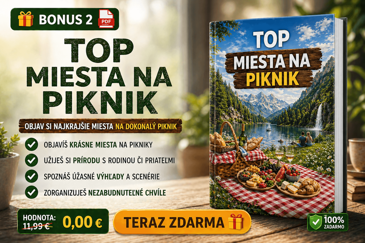 Bonus 2 — TOP miesta na piknik